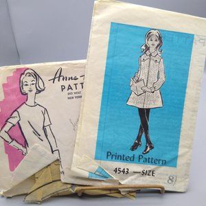Vintage Sewing PATTERN 4543, Mail Order 1970s Ann Adams Childs Dress, Size 8